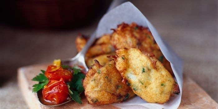 Bacalhau cod fritters