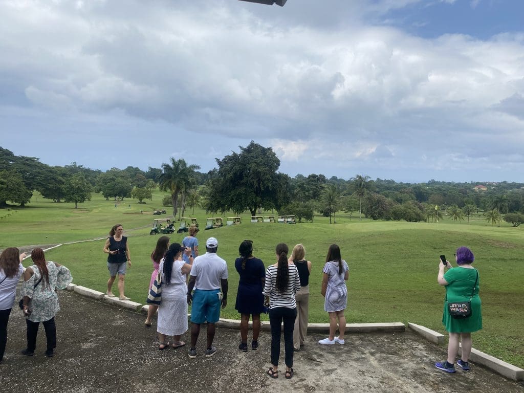 Highest point on the course